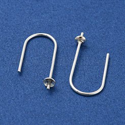 Crochets d'oreilles en 925 argent sterling&nbsp;STER-NH0001-40S