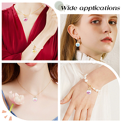 Kit de fabrication de boucles d'oreilles pendantes sur le thème de l'océan&nbsp;DIY-SC0017-81A