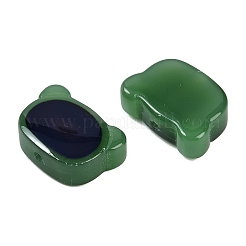 Perline di vetro bicolore&nbsp;GLAA-Z007-09D