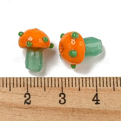 Chapelets de perles vernissées manuelles&nbsp;LAMP-N025-03L