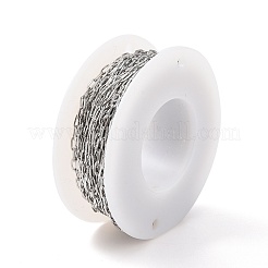 Chaînes de câbles en acier inoxydable 304 résistant au ternissement&nbsp;CHS-C002-03P-03