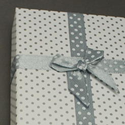 Schmuck Kartons mit bowknot und Schwamm im Inneren&nbsp;CBOX-R022-9