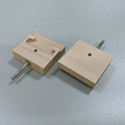 Kreuzstichhalter aus Holz&nbsp;TOOL-WH0125-81