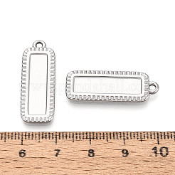 Cabochon pendenti in acciaio inossidabile 304&nbsp;STAS-N108-65P