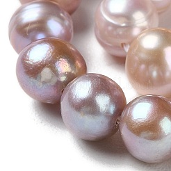 Brins de perles de culture d'eau douce naturelles&nbsp;PEAR-E018-19A