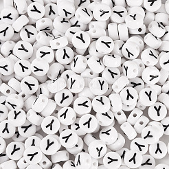 500pcs Acrylperlen&nbsp;SACR-TA0001-55Y