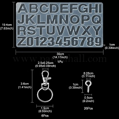 DIY Schlüsselbund machen Kits&nbsp;DIY-YW0006-60