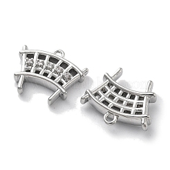 Adornos de latón micropavé de circonia cúbica&nbsp;KK-M102-54P