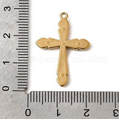 Ciondoli in strass in acciaio inossidabile 304&nbsp;STAS-B128-09G-04