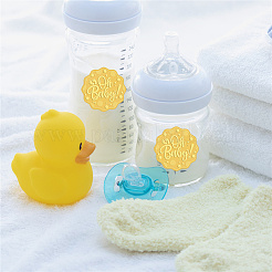 Adesivi in plastica autoadesivi in lamina d'oro goffrata&nbsp;DIY-WH0211-289
