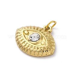304 Edelstahl Kristall Strass Anhänger&nbsp;STAS-E550-03G