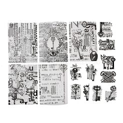 30 stücke 15 stile schlüsselthema sammelalbum papier kits&nbsp;DIY-D075-08