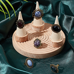 DIY-Set zur Herstellung verstellbarer Ringe mit Edelsteinen&nbsp;DIY-SC0022-29