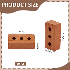 Tonhaltige Schaudekorationen&nbsp;DJEW-WH0042-95