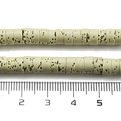 Natürliche Lavagestein gefärbte Perlenstränge&nbsp;G-K375-G03-01