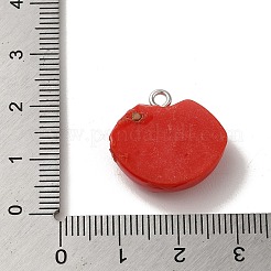 Undurchsichtige Harzanhänger&nbsp;FIND-Z043-03B