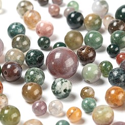 340 Stück 4 Stil natürliche indische Achatperlen&nbsp;G-LS0001-46
