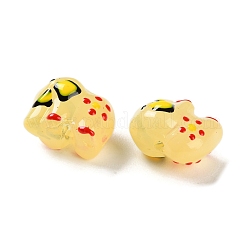 Perles vernissées manuelles&nbsp;LAMP-S068-10B