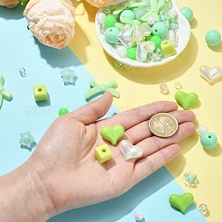 Ca. 150 Stück DIY-Set zum Finden von Schmuck aus Acryl- und Kunststoffperlen&nbsp;DIY-CJ0002-33