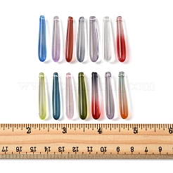 50 Stück handgefertigte Bunte Malerei-Anhänger zum Selbermachen.&nbsp;LAMP-FS0001-21