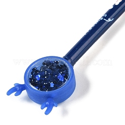 Weihnachtlicher Gelstift aus Kunststoff&nbsp;AJEW-L097-01C