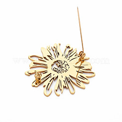 Blumenbrosche&nbsp;JEWB-N007-014G-FF