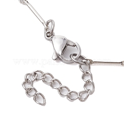 Bracciali con catena a maglie in ottone da donna&nbsp;BJEW-TA00510