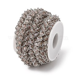 Catene in acciaio inox 304 con maglie in vetro&nbsp;CHS-L029-10P-05