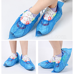 Couvre-chaussures imperméables jetables en plastique&nbsp;AJEW-WH20121-18