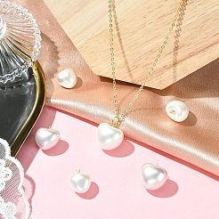 6 stücke 6 arten shell perle anhänger&nbsp;KK-CJ0003-73
