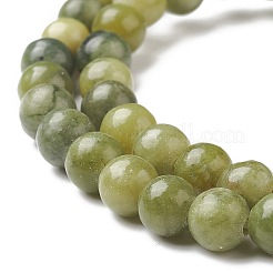 Hebras de cuentas de jade del sur de China natural&nbsp;G-K287-20-8mm