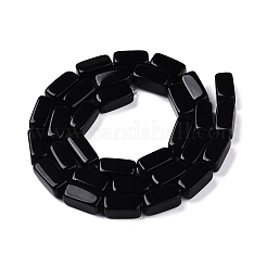 Natürlichen Obsidian Perlen Stränge&nbsp;G-Q974-10-1