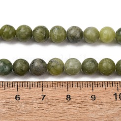 Naturali cinesi perle di giada fili&nbsp;G-F363-6mm