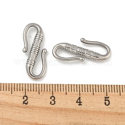 Fermoirs à crochet en S en acier inoxydable 304 anti-ternissement&nbsp;STAS-N103-113P