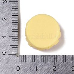 Cabochon decodensati in resina opaca imitazione cibo&nbsp;X-RESI-S395-02F