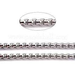 Chaînes de boîtes en laiton faites à la main peintes à la bombe écologiques&nbsp;KK-J276-17-P22