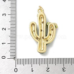 Pendentifs d'émail en laiton &nbsp;KK-B155-21G-01