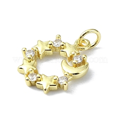 Pendentifs en laiton&nbsp;KK-H475-57G-07