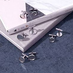 8 Stück 4 Stile 304 Edelstahl Manschettenknöpfe&nbsp;STAS-SZ0001-63