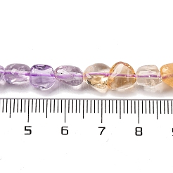 Natürliche Amethyst- und Citrinperlenstränge&nbsp;G-L610-B06-01