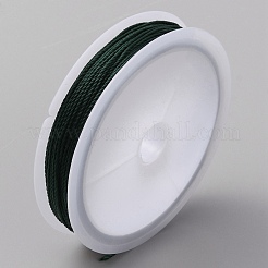 10 m Polyester-Rundfaden&nbsp;LS-OCOR-WH0070-72B-10