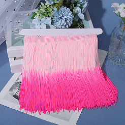 Ruban à pompons dégradé en chinlon de 2.5 m&nbsp;OCOR-GF0005-47A