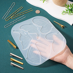 1 Stück Silikonform für DIY-Schmetterlingshaarspangen&nbsp;DIY-TA0016-03