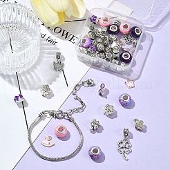 DIY europäisches Charm-Armband-Schmuckset&nbsp;DIY-FS0005-64