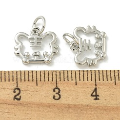 Pendentifs de placage en laiton&nbsp;KK-K386-01I-P