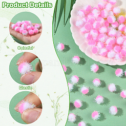 100 pallina di pompon in poliestere&nbsp;DIY-SC0031-43A