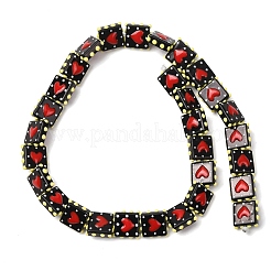 Perles de verre émaillé&nbsp;GL-CBA33A9-03F