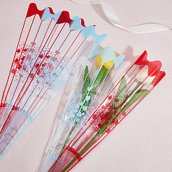 200 pz. 2 sacchetti regalo in plastica in polipropilene biassialmente orientato (BOPP) a 34.5x8.7x0.005 colori&nbsp;ABAG-FH0001-04