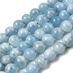 Natürliche Aquamarin Perlen Stränge&nbsp;G-I349-A01-01G-01