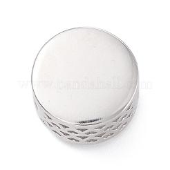 Cuentas europeas de acero inoxidable 304&nbsp;STAS-O097-100A